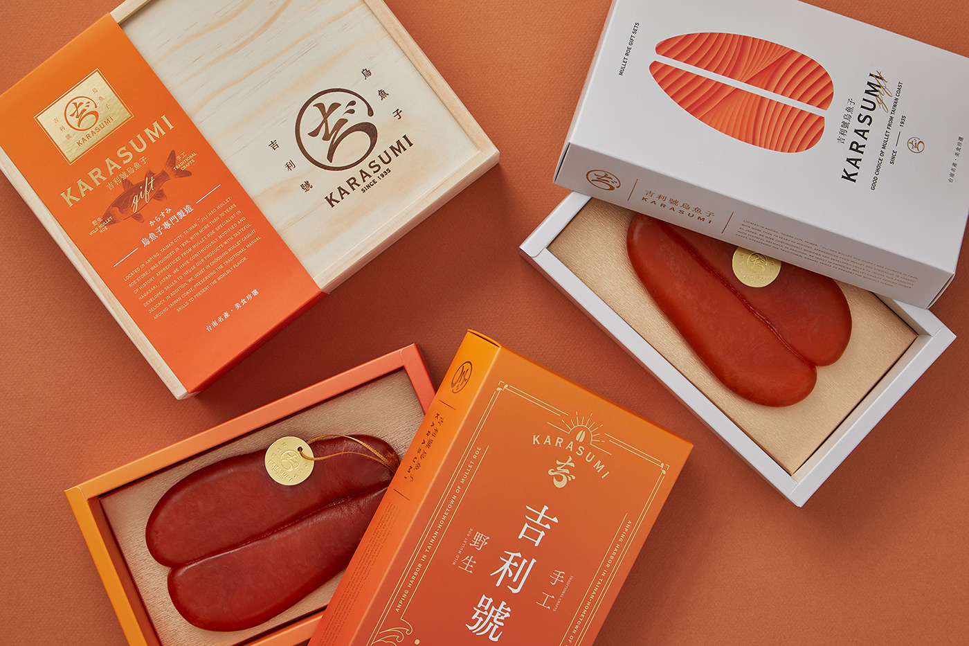KARASUMI 吉利號烏魚子品牌设计